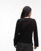 & Other Stories & Other Stories long sleeve top in black - 3