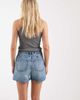 & Other Stories & Other Stories loose fit denim shorts in blue wash - 4