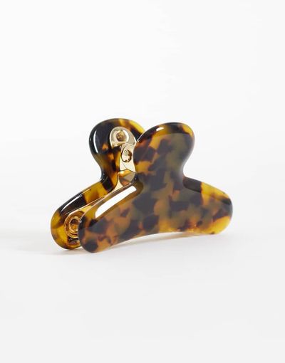 & Other Stories & Other Stories marble hair claw clip in black