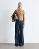 & Other Stories & Other Stories mid rise wide leg jeans in rinse wash indigo-Blue - 1