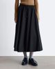 & Other Stories & Other Stories midi woven volume skirt in black - 4