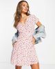 & Other Stories & Other Stories mini dress in red floral print - 1