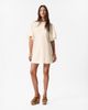 & Other Stories & Other Stories mini dress with puff sleeves with tie-back belt in white - 1