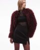 & Other Stories & Other Stories mini skirt with side slit in black - 1