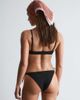 & Other Stories & Other Stories mix and match underwire bikini top with padding and adjustable straps in black - 2