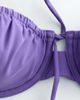 & Other Stories & Other Stories mix and match underwire bikini top with padding and adjustable straps in purple - 2