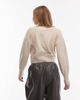 & Other Stories & Other Stories mock neck sweater in beige melange-Neutral - 3