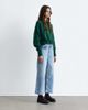 & Other Stories & Other Stories mock neck sweater in green - 3