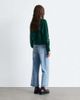 & Other Stories & Other Stories mock neck sweater in green - 4