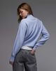 & Other Stories & Other Stories mock neck sweater in light blue - 4