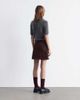 & Other Stories & Other Stories mohair and wool knit slim fit top with polo collar in gray - 2