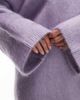 & Other Stories & Other Stories mohair and wool oversized sweater in dark lilac-Purple - 3