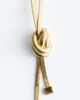 & Other Stories & Other Stories multirow knot necklace in gold - 3