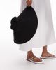 & Other Stories & Other Stories oversized summer hat in black - 3