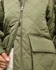 & Other Stories & Other Stories padded quilted jacket in khaki-Green - 3