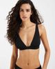 & Other Stories & Other Stories plunge neck bikini top in black - 1