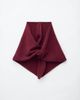 & Other Stories & Other Stories premim wool triangle scarf in dark red - 1