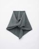 & Other Stories & Other Stories premim wool triangle scarf in mid gray - 1