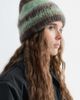 & Other Stories & Other Stories Premium mohair and wool blend striped beanie in green - 2