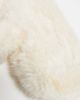 & Other Stories & Other Stories premium soft faux fur gloves in cream-White - 2