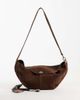 & Other Stories & Other Stories premium suede large crossbody bag in chocolate-Brown - 2