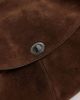 & Other Stories & Other Stories premium suede large crossbody bag in chocolate-Brown - 3