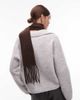 & Other Stories & Other Stories premium wool fringe scarf in brown - 3
