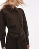 & Other Stories & Other Stories pure cotton utility style jumpsuit with tie front belt in brown - 2