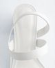 & Other Stories & Other Stories pure leather heeled strappy sandals in white - 2