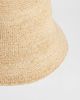 & Other Stories & Other Stories pure straw bucket hat in natural-Neutral - 3