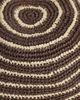 & Other Stories & Other Stories pure straw bucket hat in natural dark brown striped print - 2