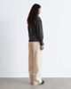 & Other Stories & Other Stories pure wool bold shoulder shacket with cinched waist in gray - 3