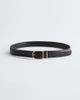 & Other Stories & Other Stories real leather belt in black with gold-tone buckle - 1