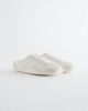 & Other Stories & Other Stories real leather mule sneakers with real suede trim in white - 1