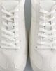& Other Stories & Other Stories real leather mule sneakers with real suede trim in white - 2