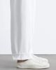 & Other Stories & Other Stories real leather mule sneakers with real suede trim in white - 4