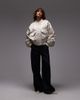& Other Stories & Other Stories relaxed fit bomber jacket in beige neutral - 2