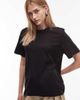 & Other Stories & Other Stories relaxed short sleeve t-shirt in black - 1