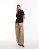 & Other Stories & Other Stories relaxed short sleeve t-shirt in black - 4