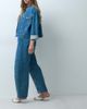 & Other Stories & Other Stories set barrel leg jeans in mid blue wash - 2