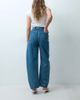 & Other Stories & Other Stories set barrel leg jeans in mid blue wash - 3