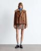 & Other Stories & Other Stories short peacoat with strapped cuffs in brown - 2