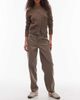 & Other Stories & Other Stories slim barrel leg jeans in brown washed mole-Neutral - 1