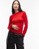 & Other Stories & Other Stories slim fit pure merino wool sweater in red - 1