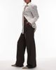 & Other Stories & Other Stories slim leg pants with elastic back waist in brown - 2