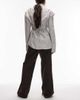& Other Stories & Other Stories slim leg pants with elastic back waist in brown - 3