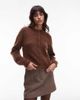 & Other Stories & Other Stories supersoft mohair and wool blend cardigan in brown - 1