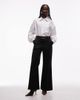 & Other Stories & Other Stories tailored flared pants in black - 2