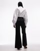 & Other Stories & Other Stories tailored flared pants in black - 3