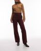 & Other Stories & Other Stories tailored flared pants in burgundy - 2